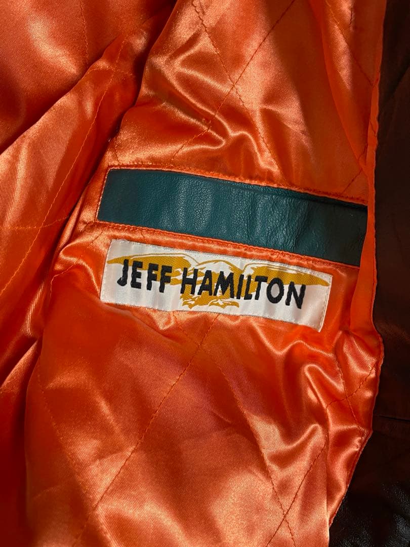 NFL Jeff Hamilton × Reebok レザー スタジャン