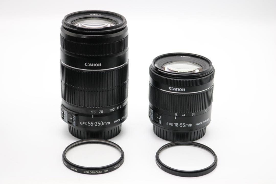 超美品 【Canon EOS Kiss X9i ダブルレンズ】 Wi-Fi搭載