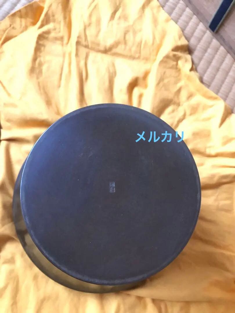 末広水指　南鐐摘　即中斎好　般若勘渓　氏作　共箱入