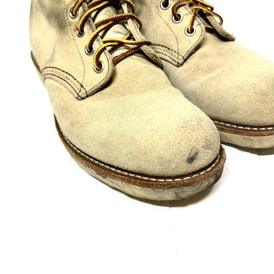 レッドウィング　８１６７　プレーントゥ　スエード　25.0cm 7D　ブーツ
