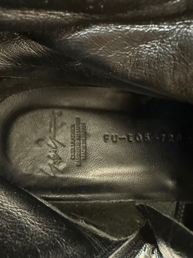 ヨウジヤマモト 03aw ロングレザーブーツ