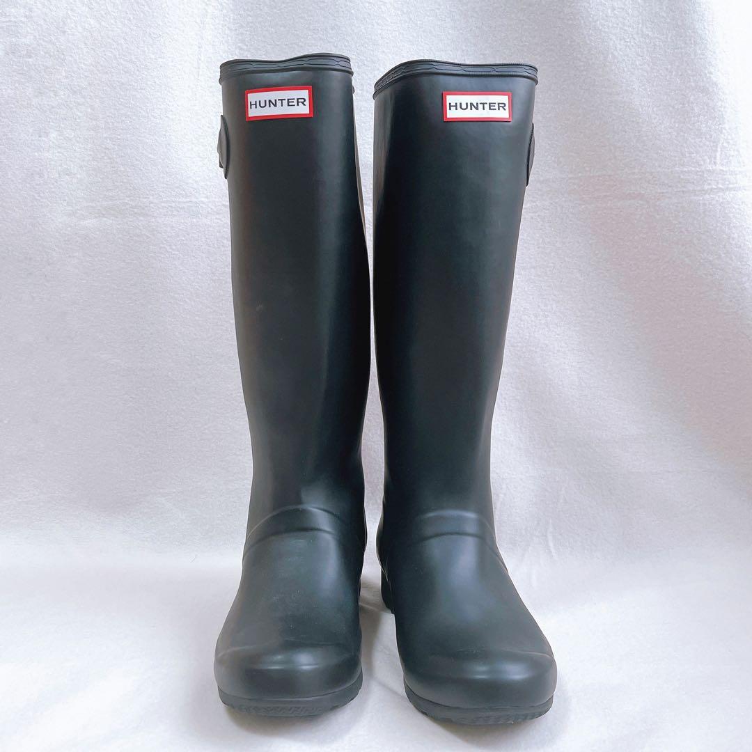 Kana_maru_mama　極美品 ハンター レインブーツ ロング 黒