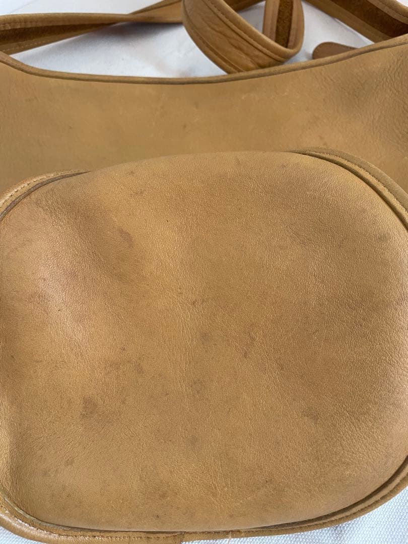 オールドコーチ　バケツ　ショルダーバッグ　イエロー