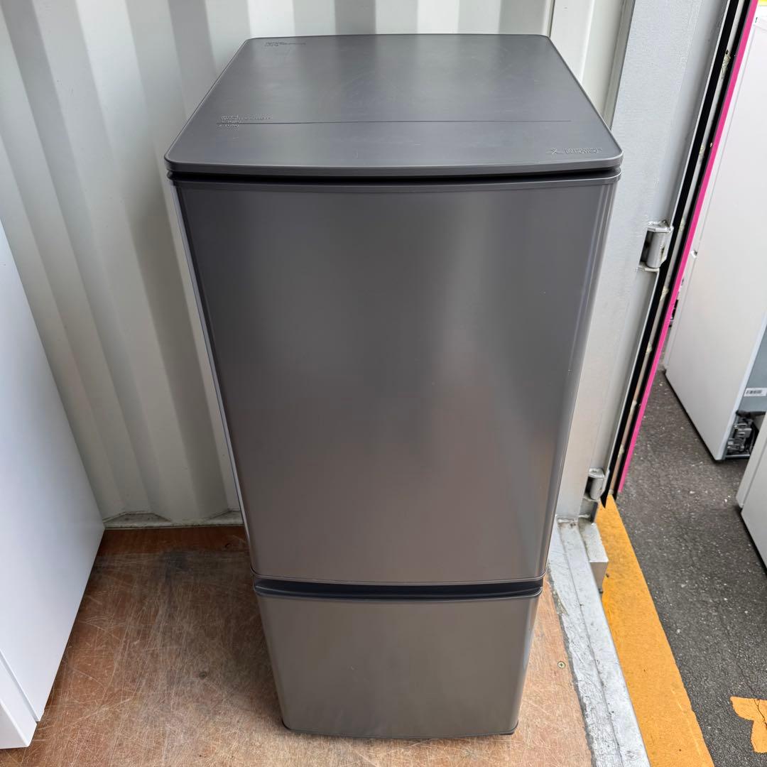 C7605★2022年製美品★三菱 冷蔵庫　自動霜取り　グレー　一人暮らし