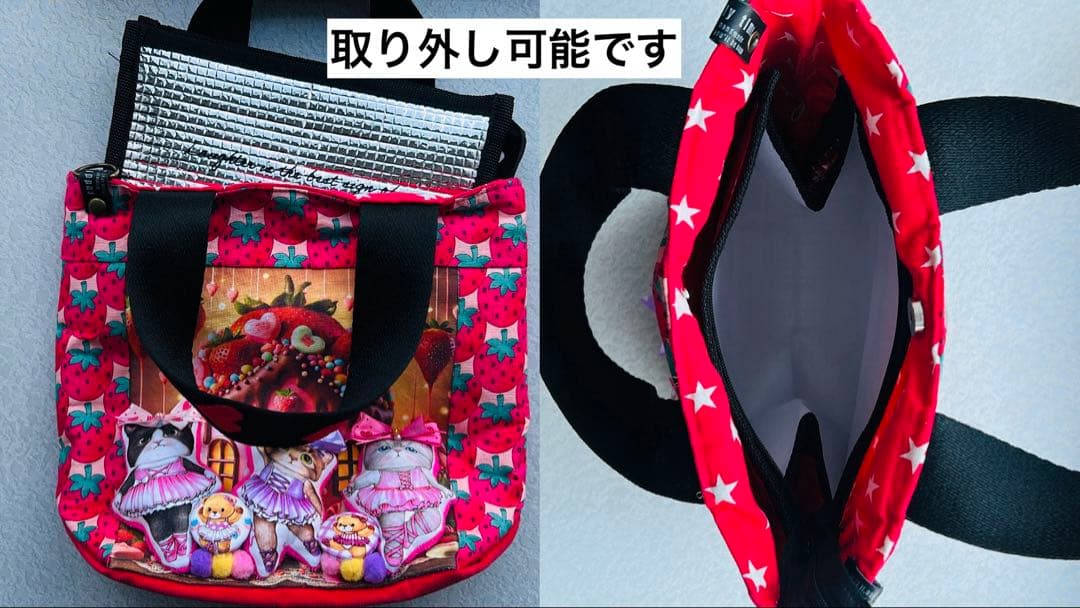 ハンドメイド　コヤンイサムチョン　リトルバレリーナ　ランチトートバッグ❣️