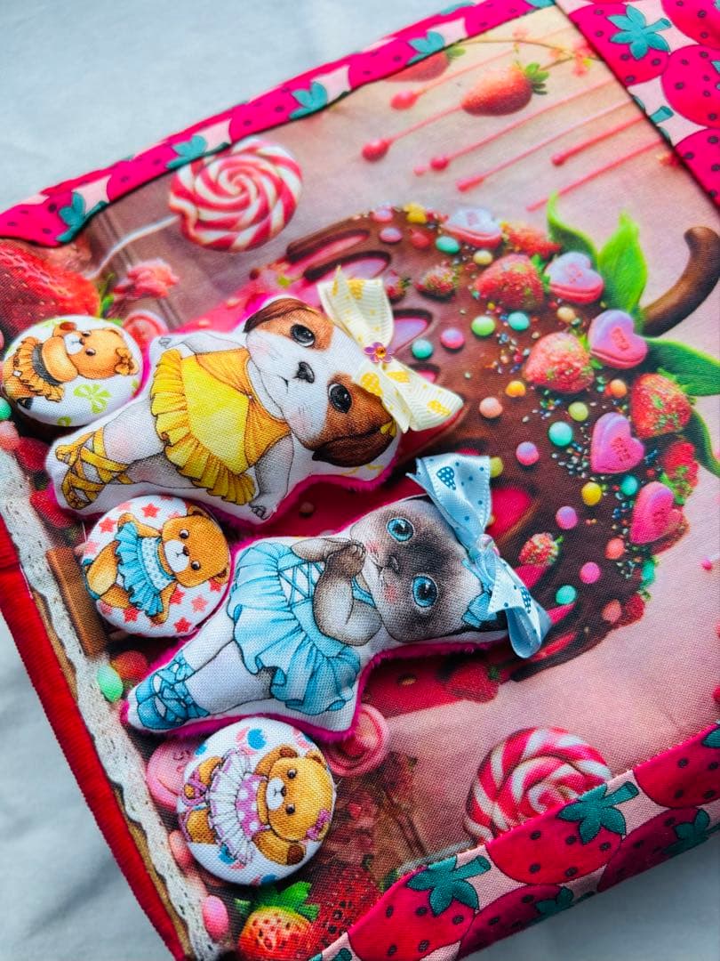 ハンドメイド　コヤンイサムチョン　リトルバレリーナ　ランチトートバッグ❣️