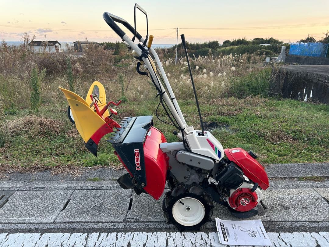 宮崎　イセキ　管理機 KCR63 5.3馬力 正逆転　耕運機 培土器　動画あり