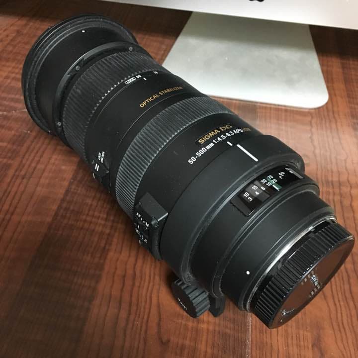 SIGMA 50-500mm 1:4.5-6.3 APO （キャノン用）