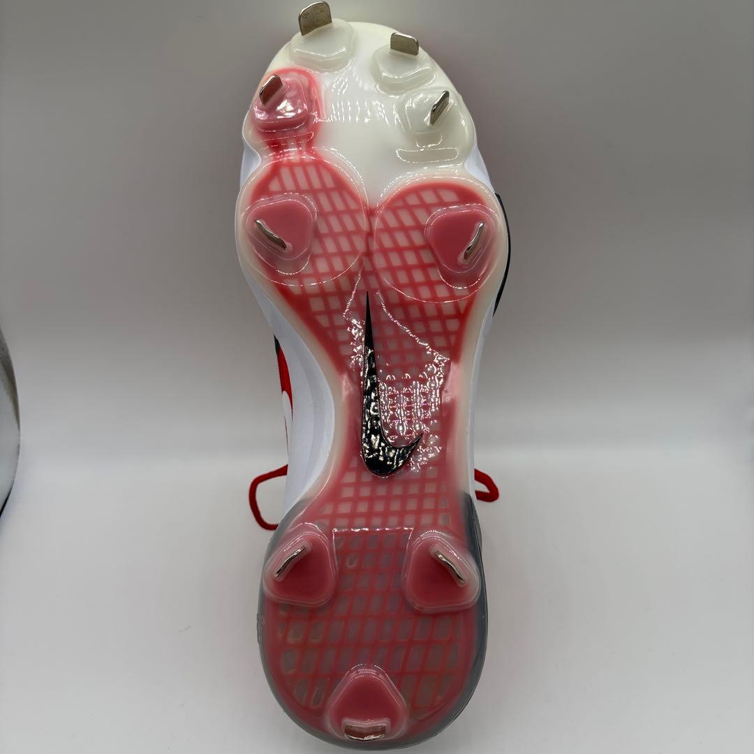 NIKE トラウト 野球 スパイク レッド 赤 30㎝ ミドルカット 軽量