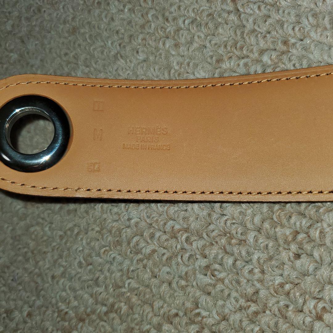 HERMES スカーフレザーベルト　未使用　超美品