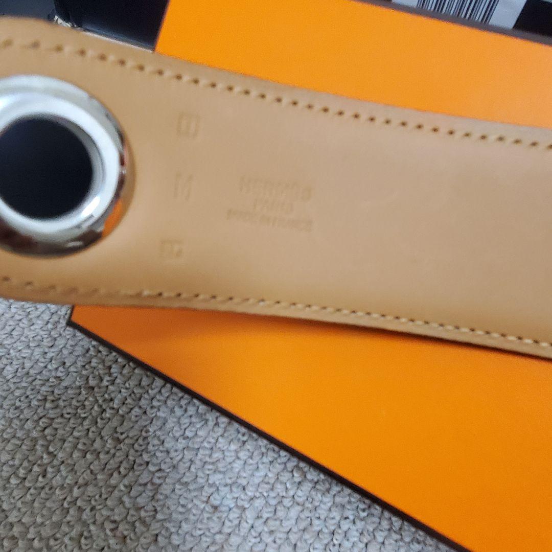 HERMES スカーフレザーベルト　未使用　超美品