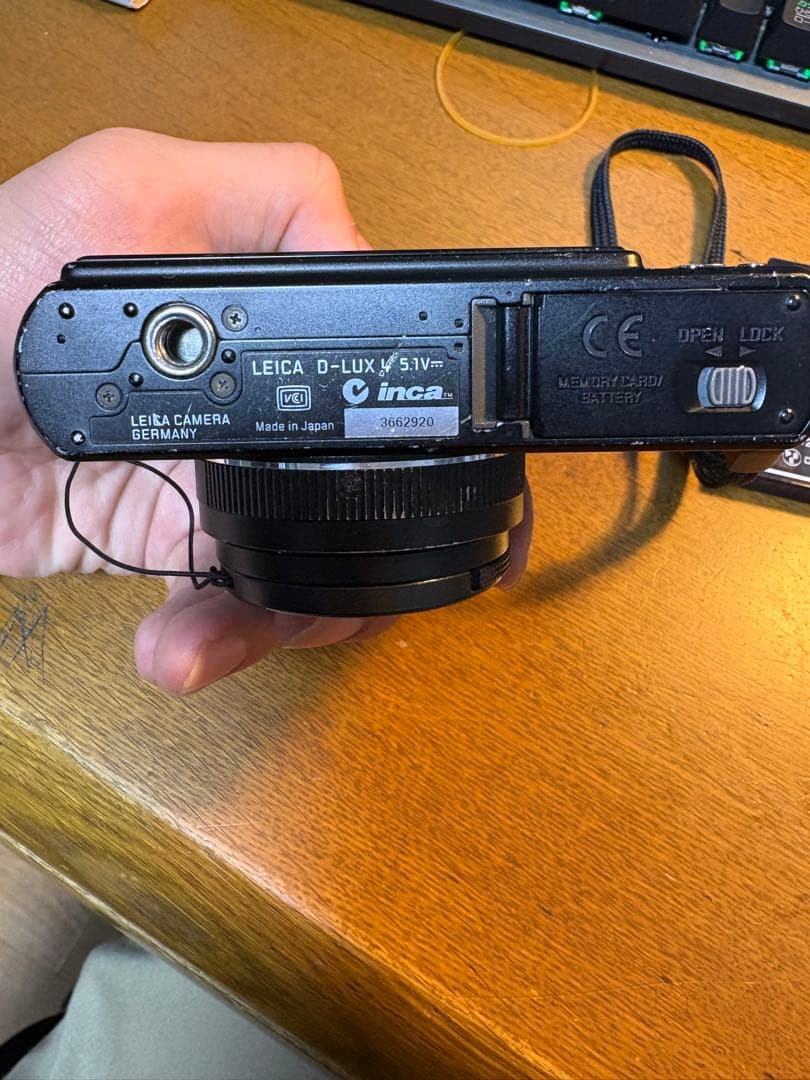 LEICA D-LUX 4コンパクトデジタルカメラ　【動作確認済み】価格交渉可