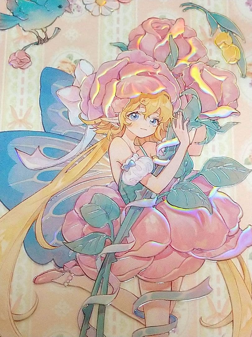 J766＃遇見童話(虹光)星島記切り売り海外人物マステ女の子