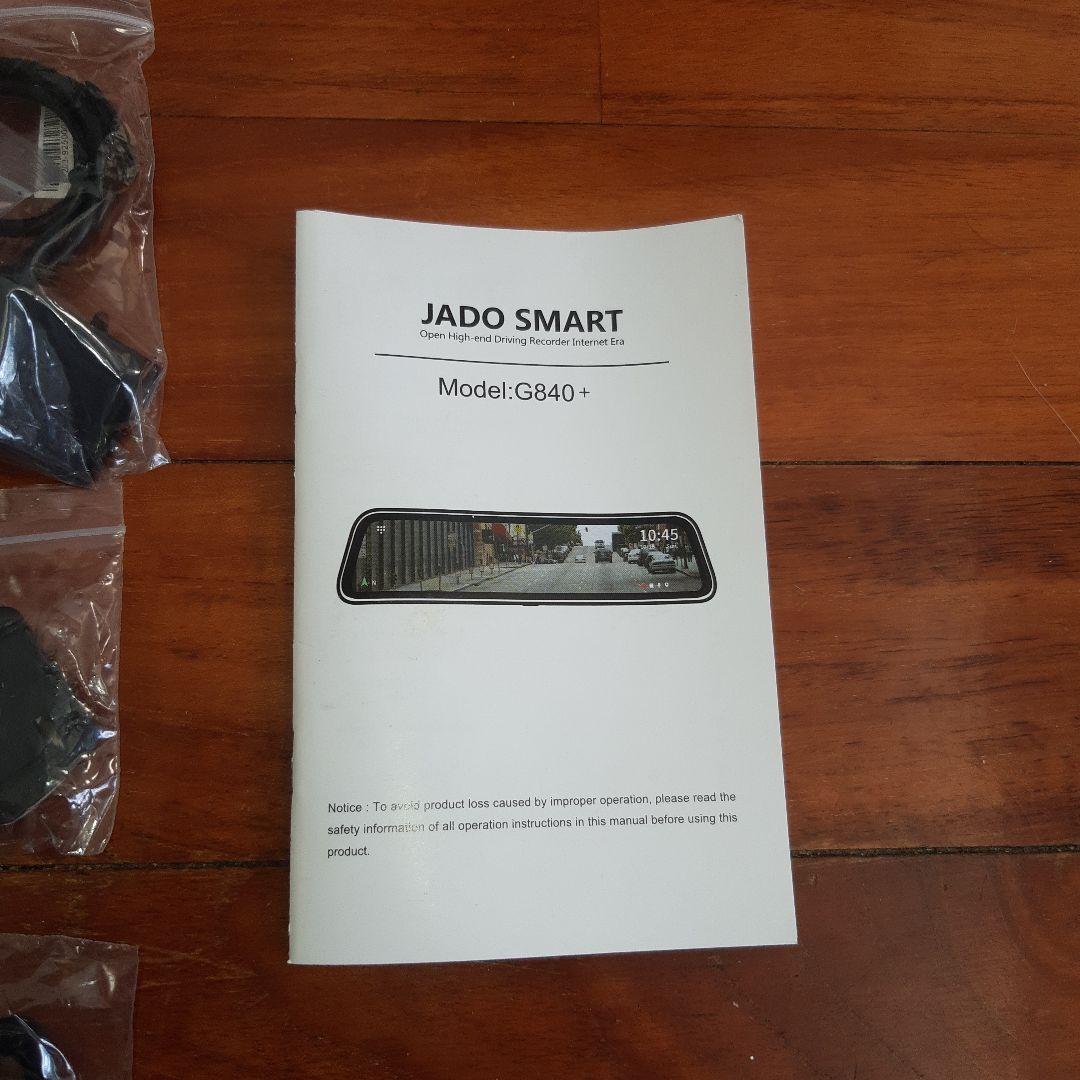 JADO SMART 　G840+ モデル ドライブレコーダー タッチパネル