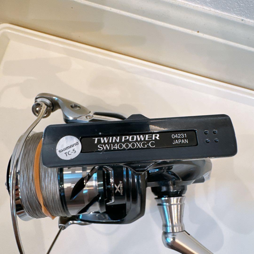 シマノ　21 ツインパワー SW 14000 XG スピニングリール