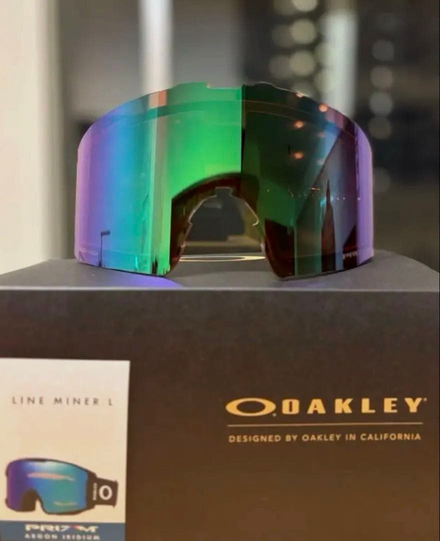 ラインマイナー　オークリー　PRIZM ARGON IRIDIUM 新品未使用