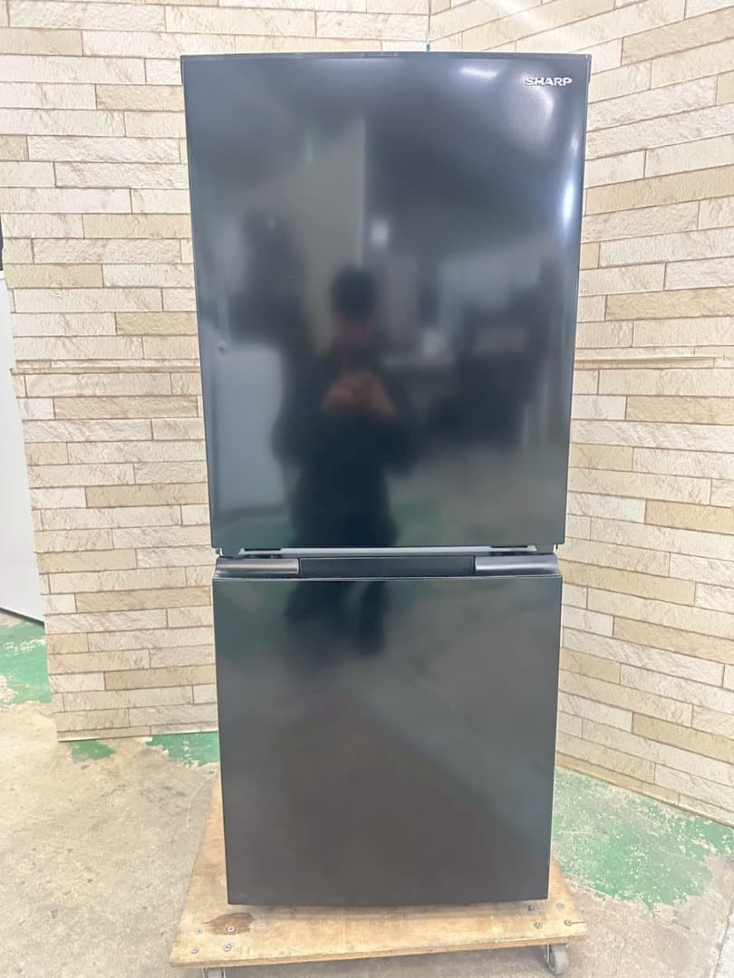 大阪送料無料★3か月保障★冷蔵庫★2023年★SJ-15E3-B★R-193