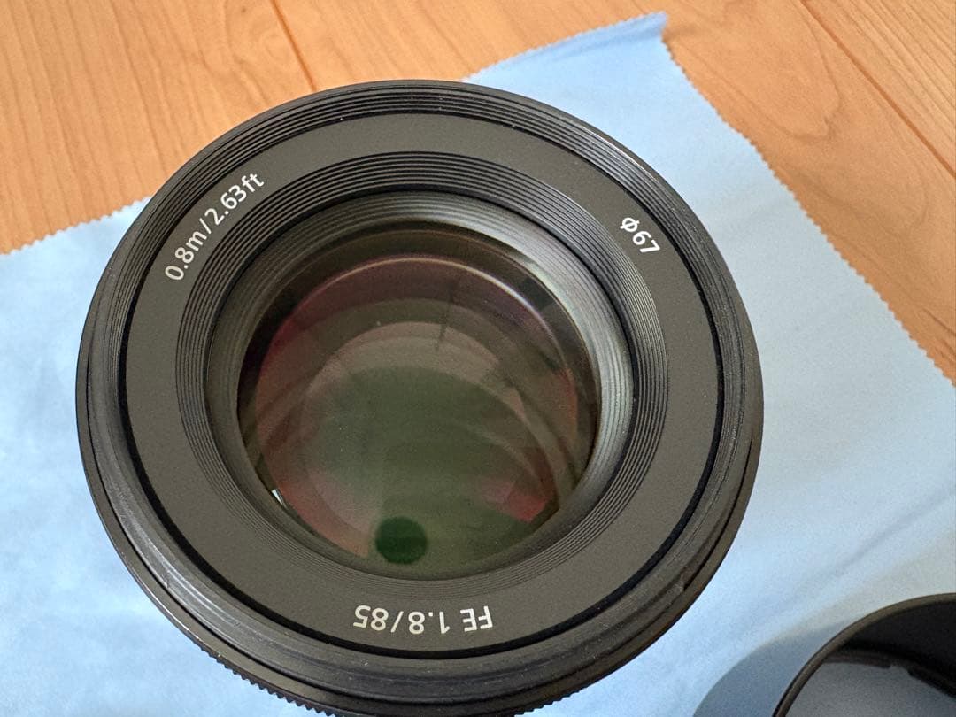 SONY FE85mmF1.8 単焦点レンズ　美品　箱無し