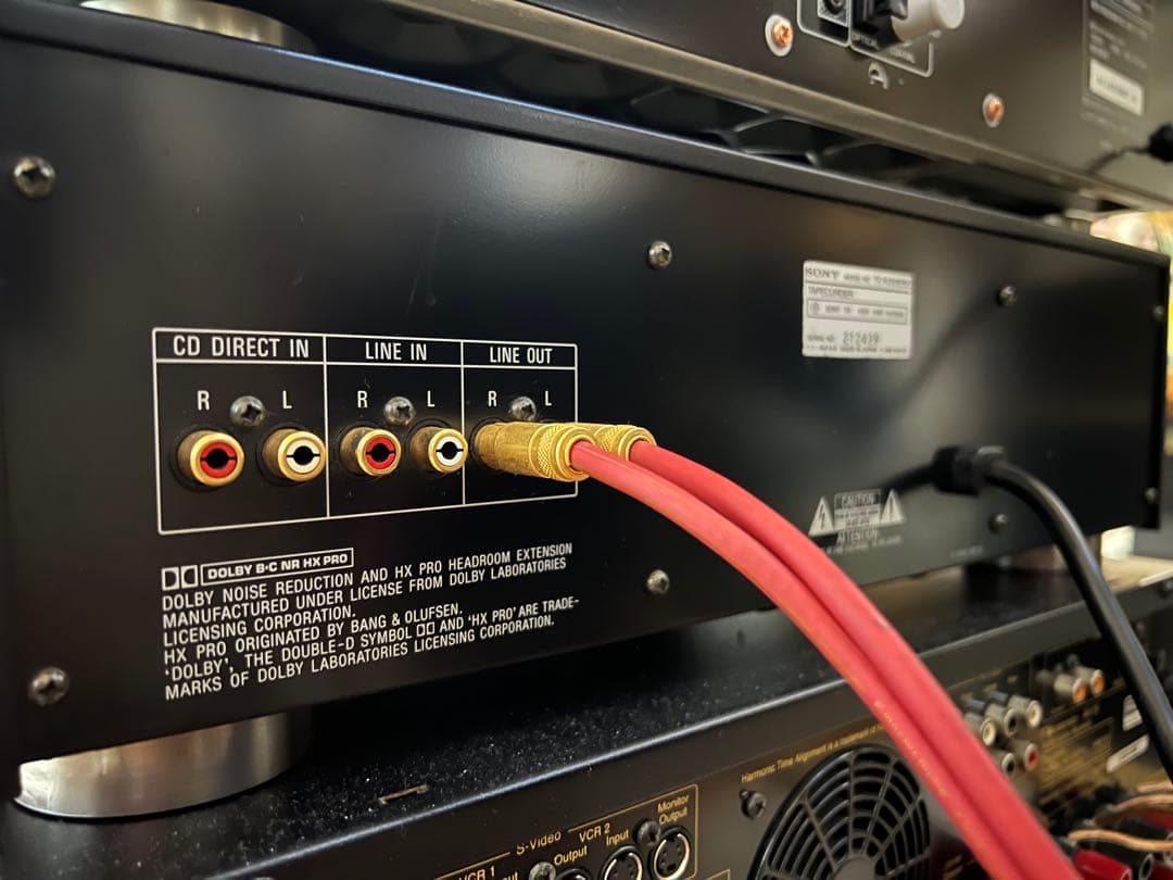 美品！SONYソニーTC-333ESGバブル全盛期の熟成3ベッドカセットデッキ