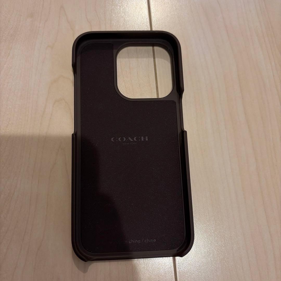 コーチiPhone15 PRO ケース シグネチャー 手帳型 スマホケース 収納