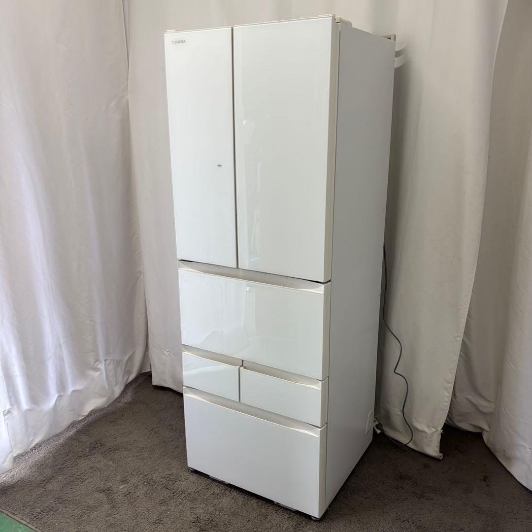 144❤️　冷蔵庫　東芝　400ℓ〜500ℓ　大型　綺麗　フレンチドア　設置無料