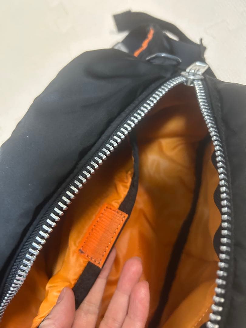 ポーター PORTER タンカー ボディバッグ ショルダーバッグ ナイロン 黒