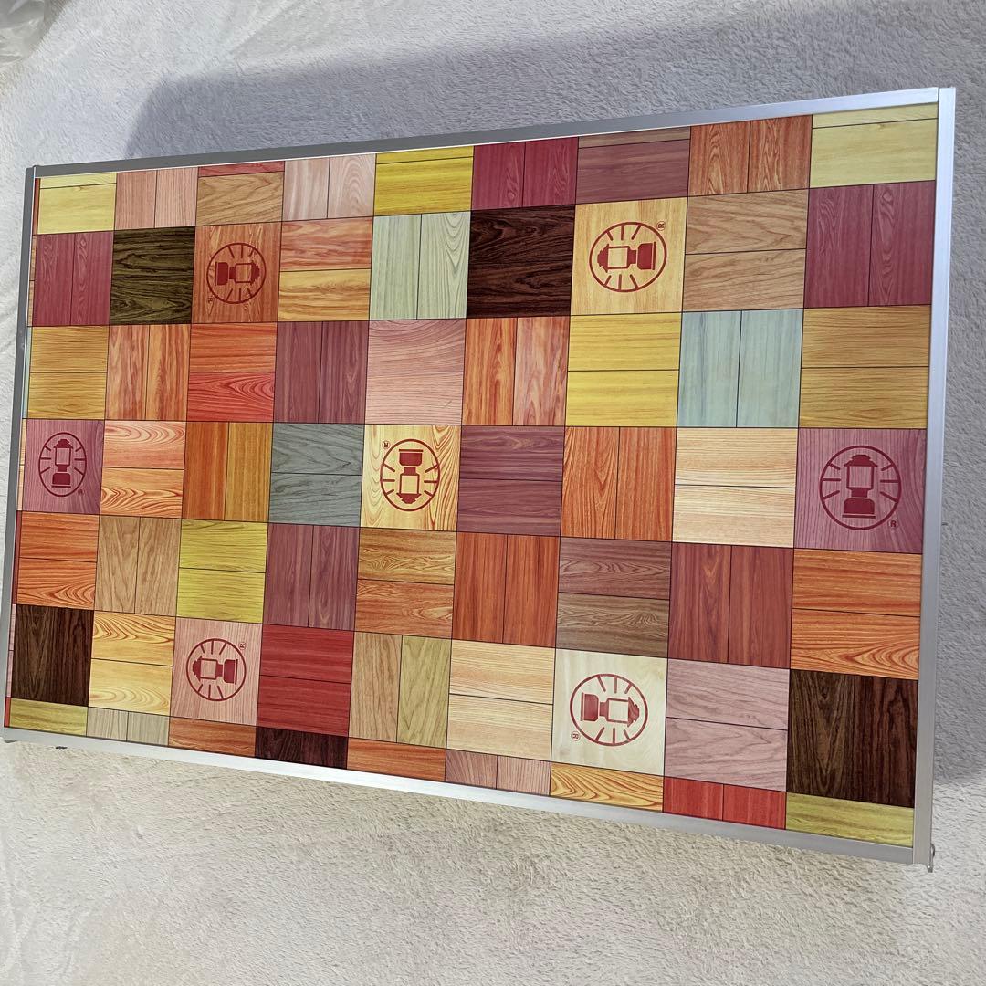 渡*男様 Coleman】ナチュラルモザイク リビングテーブル 140 プラス