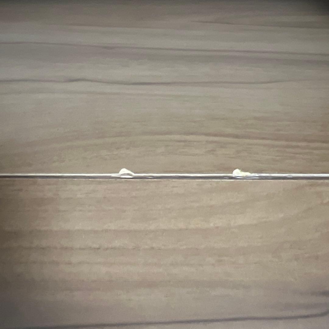 ニトリ.ブラウン木製シンプルデスク