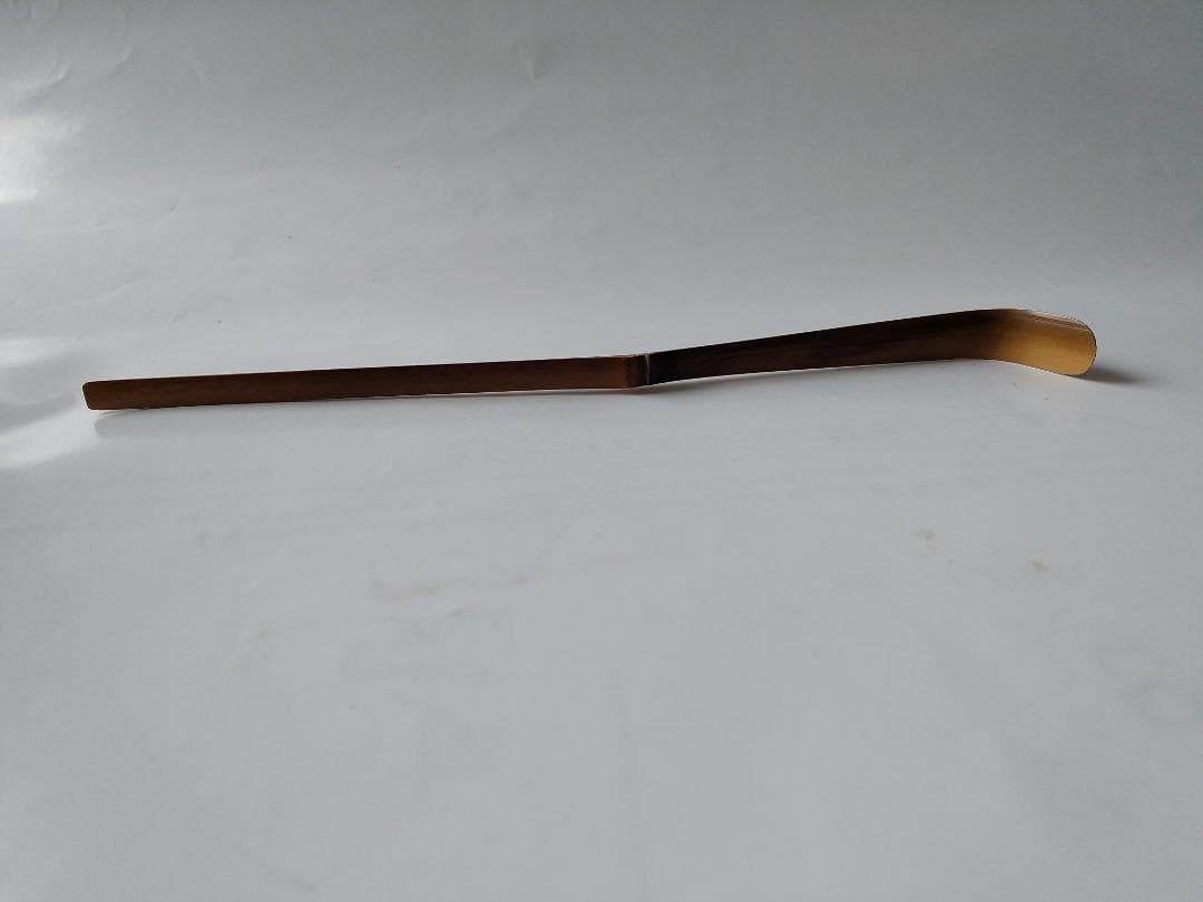 茶杓　建仁寺 竹田益州 銘『 山錦 』 共箱 茶道具 新品 未使用 です。