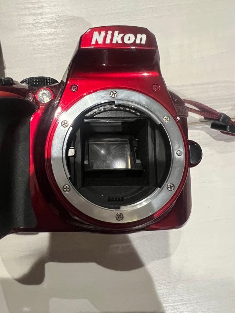 Nikon デジタル一眼レフ カメラ レッド D3400 ジャンク