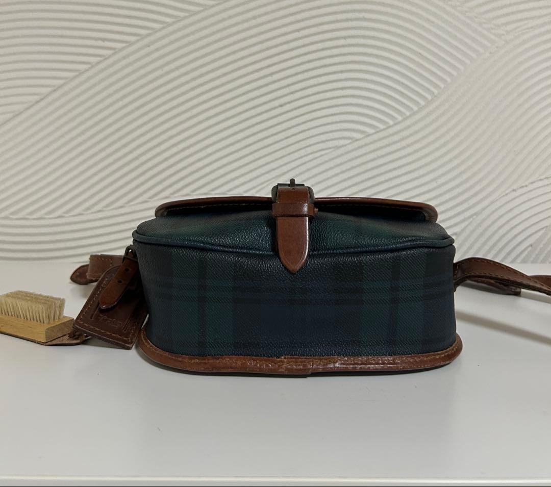 POLO RALPH LAUREN ショルダーバッグ チェック柄 ヴィンテージ