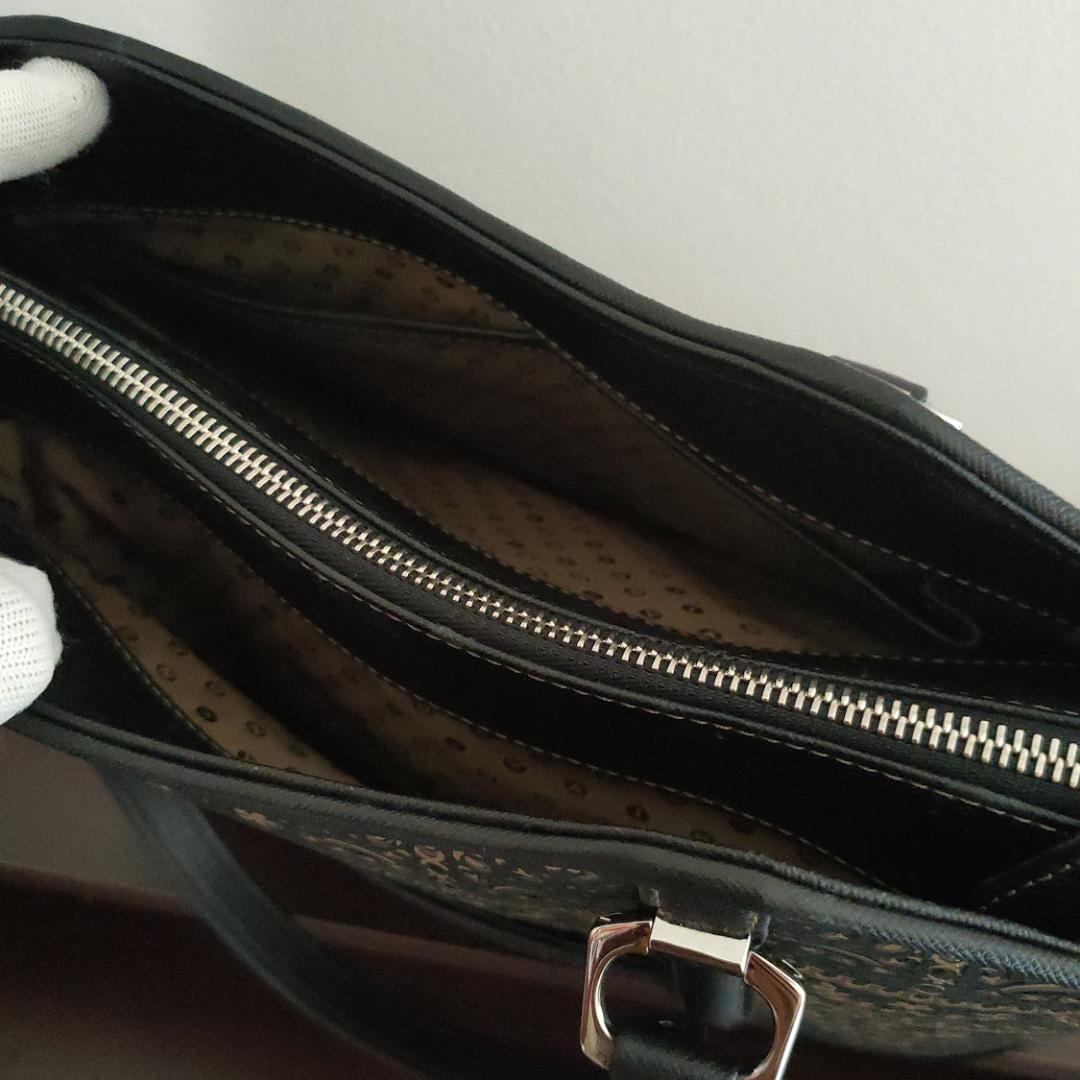 新品 印傳屋 ハンドバッグ トートバッグ プライデン 手提げ レース柄