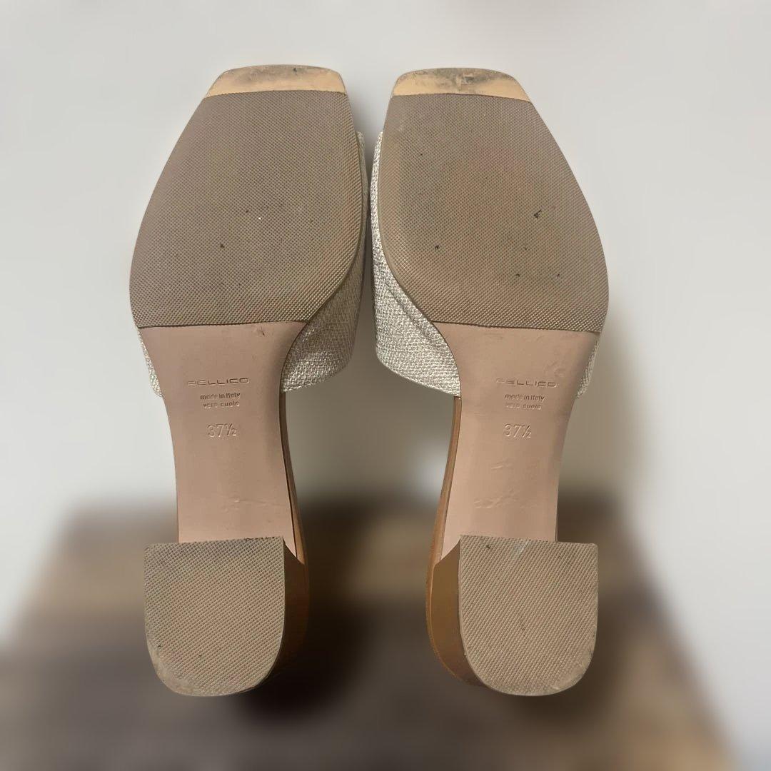 PELLICO ベージュサンダル　37 1/2