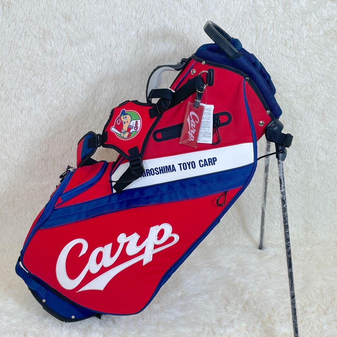 【未使用品】広島カープ HCCB-1438 スタンド キャディバッグ 9.5型