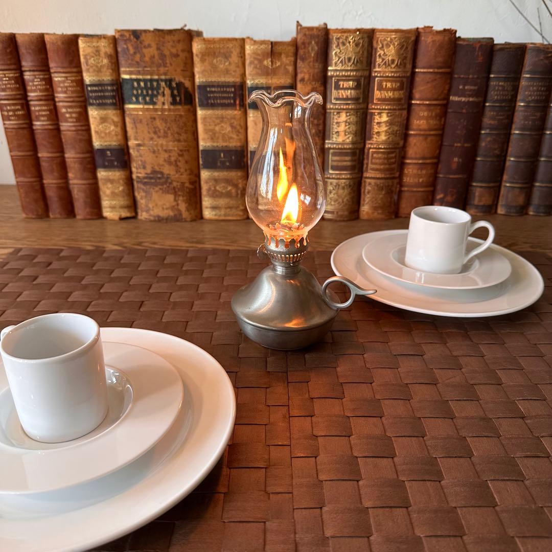 アンティーク/ ビンテージ / オイルランプ ランタン / キャンプ アウトドア