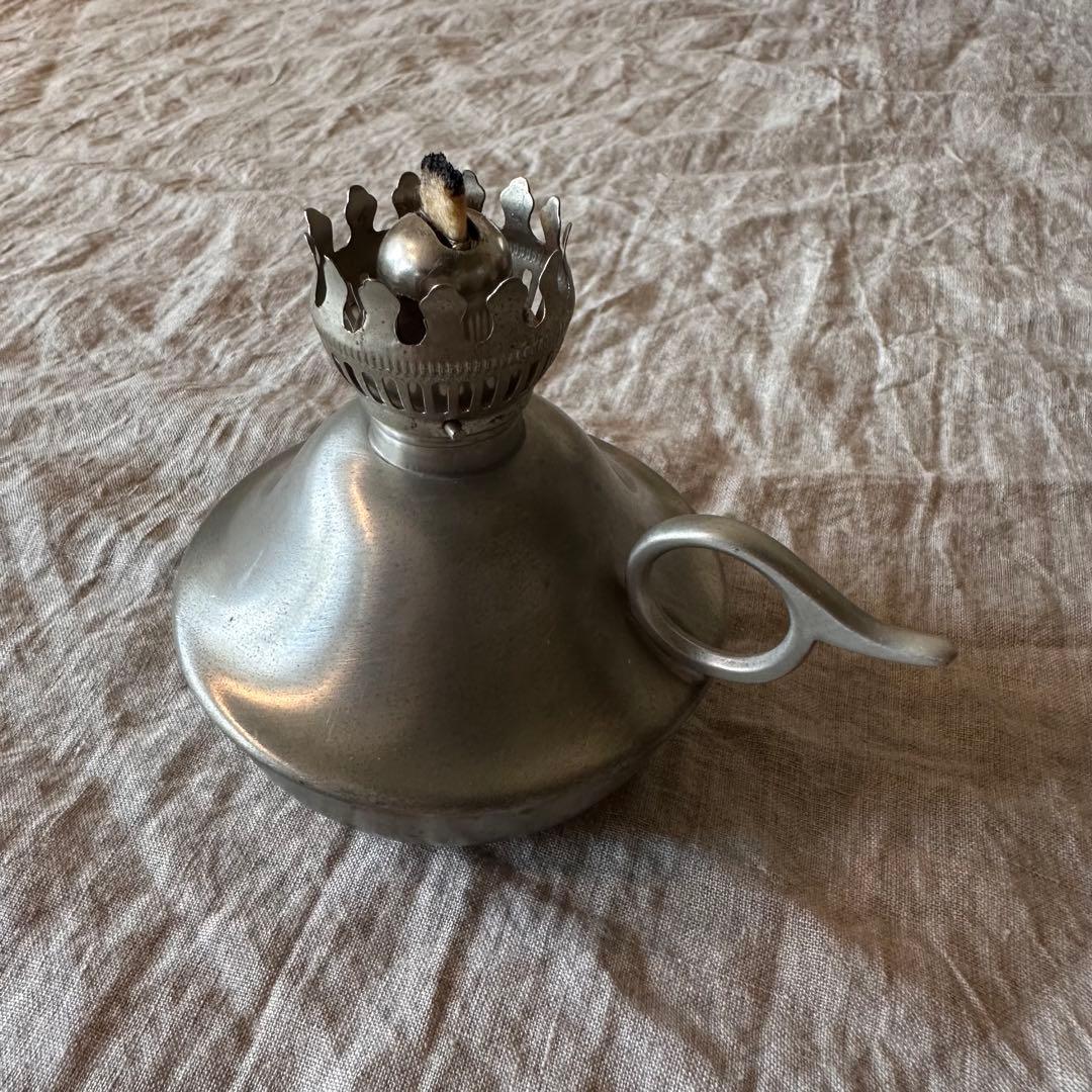 アンティーク/ ビンテージ / オイルランプ ランタン / キャンプ アウトドア