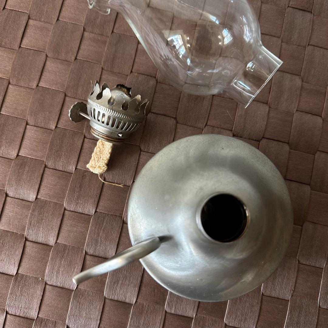 アンティーク/ ビンテージ / オイルランプ ランタン / キャンプ アウトドア