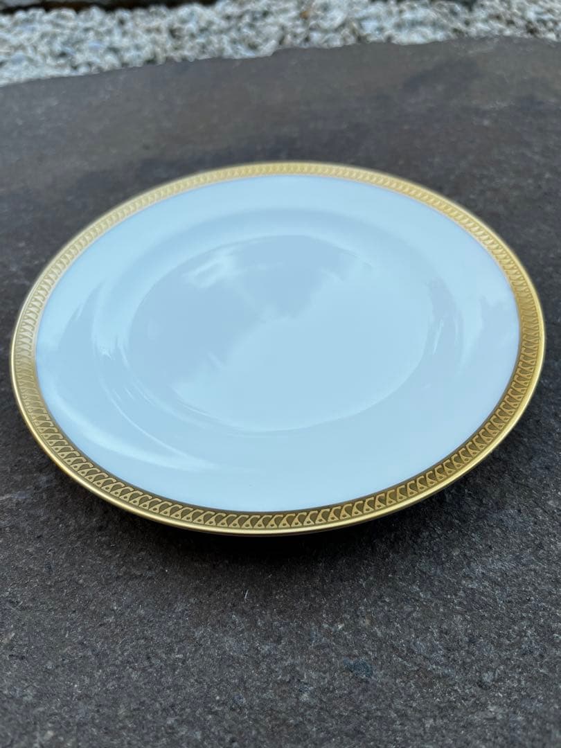 超希少　大倉陶園　クラウンエンボス　パン　プレート　6枚　定価79,200円