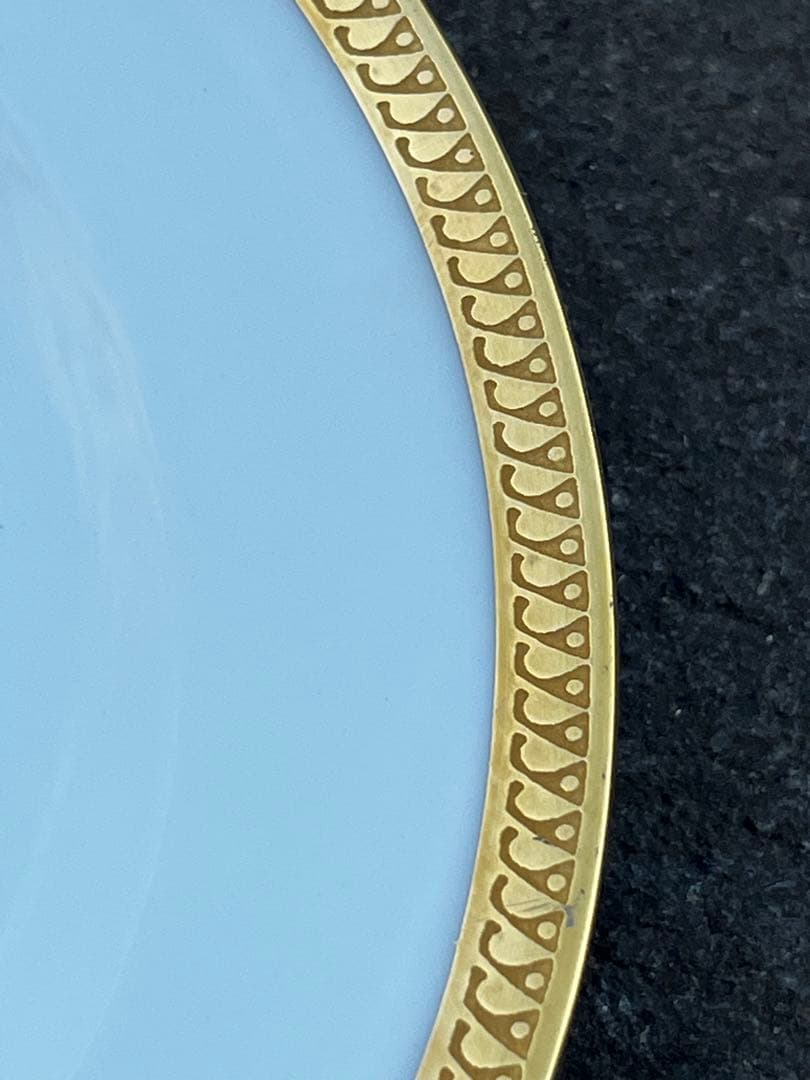 超希少　大倉陶園　クラウンエンボス　パン　プレート　6枚　定価79,200円