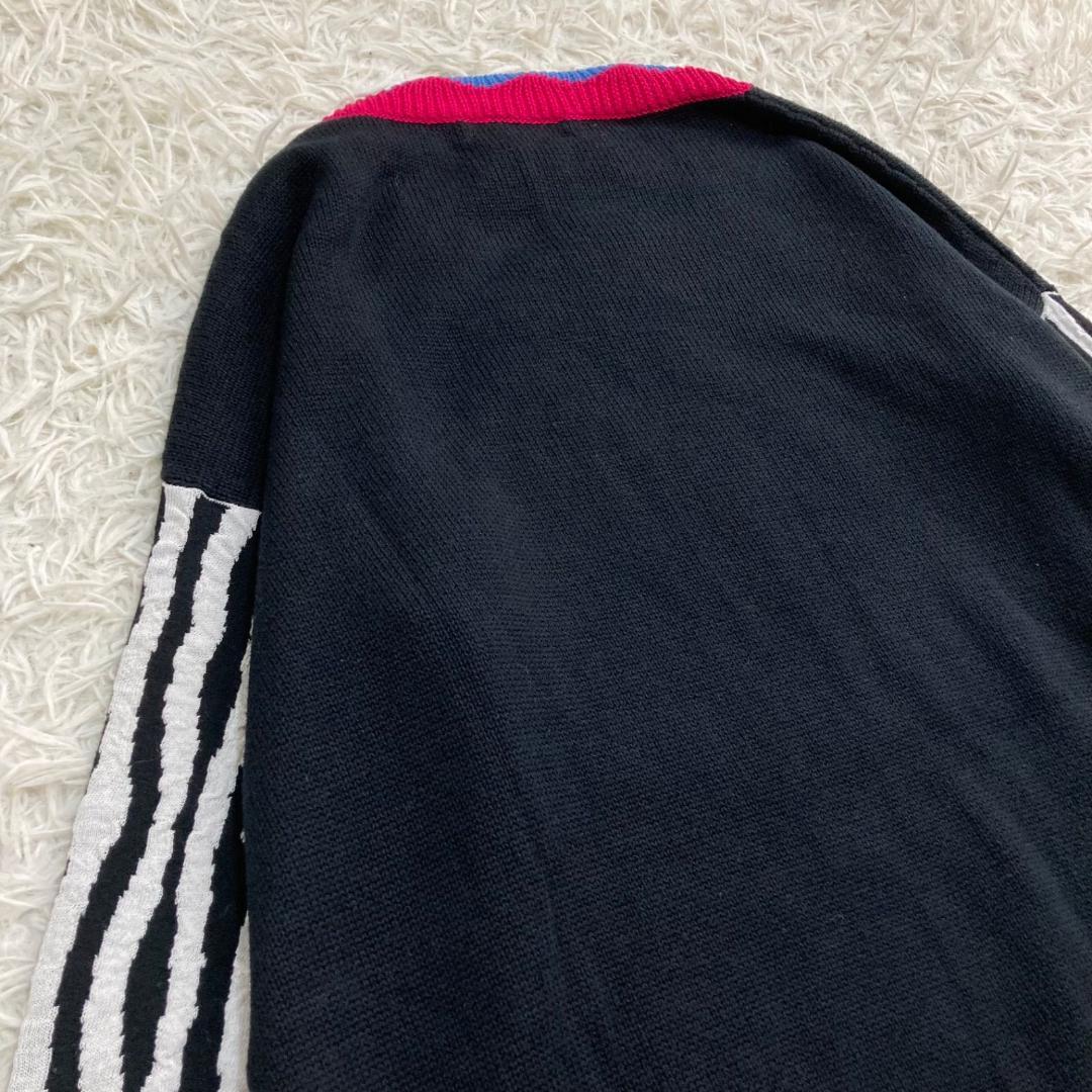 15102✨エトロ カシミヤ エンブロイダリー アップリケ シマウマ ニット