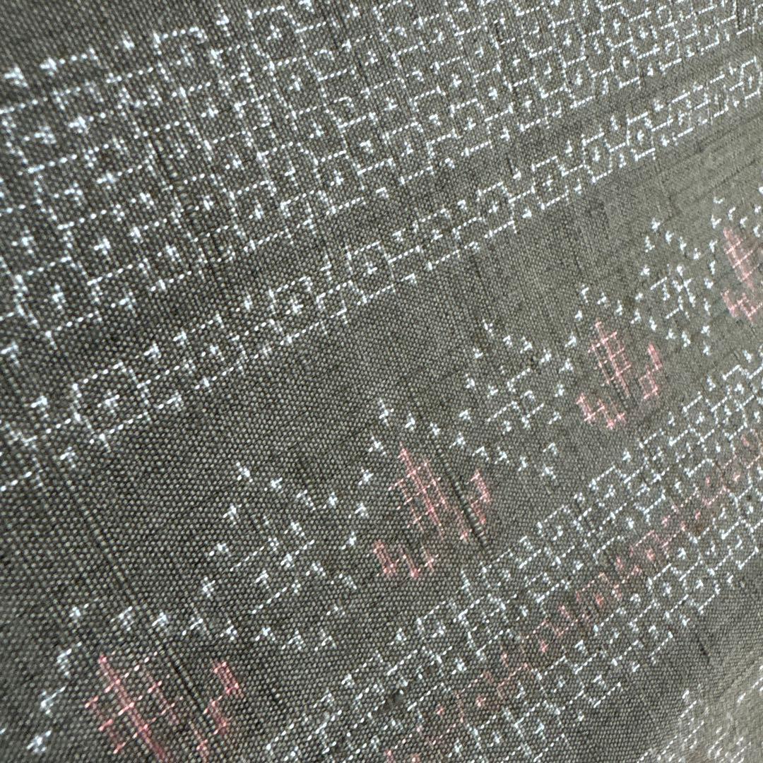 紬 袷 結城紬 奥順謹製 はたおり娘 証書付