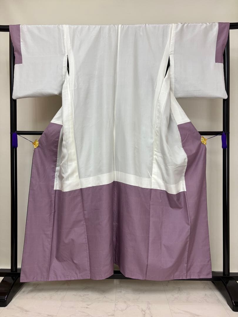 紬 袷 結城紬 奥順謹製 はたおり娘 証書付