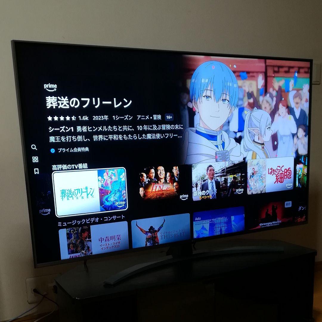 【junjunさん専用】webOS搭載／4Kチューナー内蔵　4K液晶テレビ