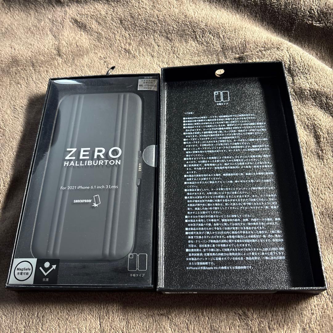 iPhone13Proケース　ZERO HALLIBURTON （手帳型）
