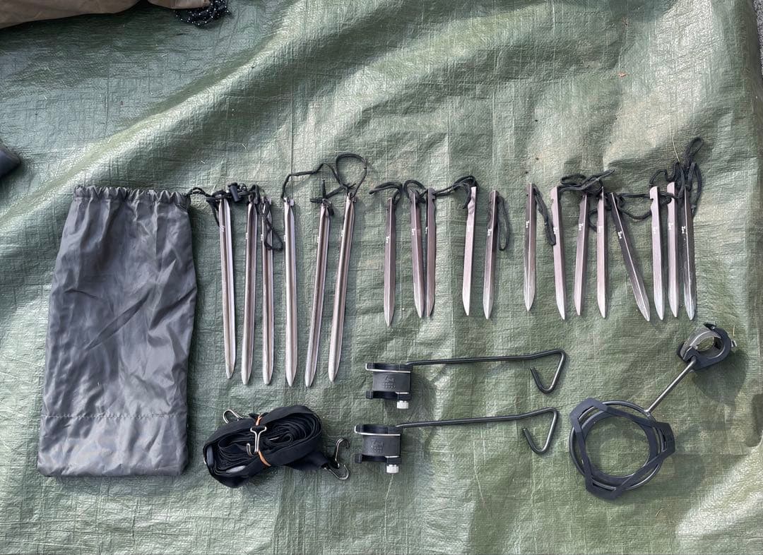 ゼクーM + 純正インナーテント+インナーマット+フットプリント+コズ各種セット