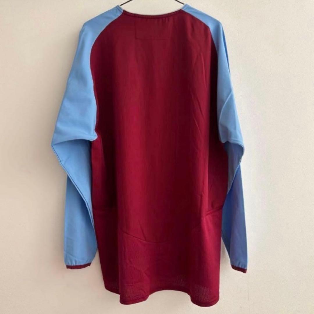 アストンヴィラ　長袖　ユニフォーム　サッカー　古着　シャツ　ジャージ　ジャケット