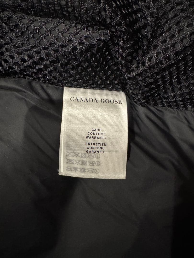 カナダグース ウィンダムパーカ EDIFICE別注 紺色