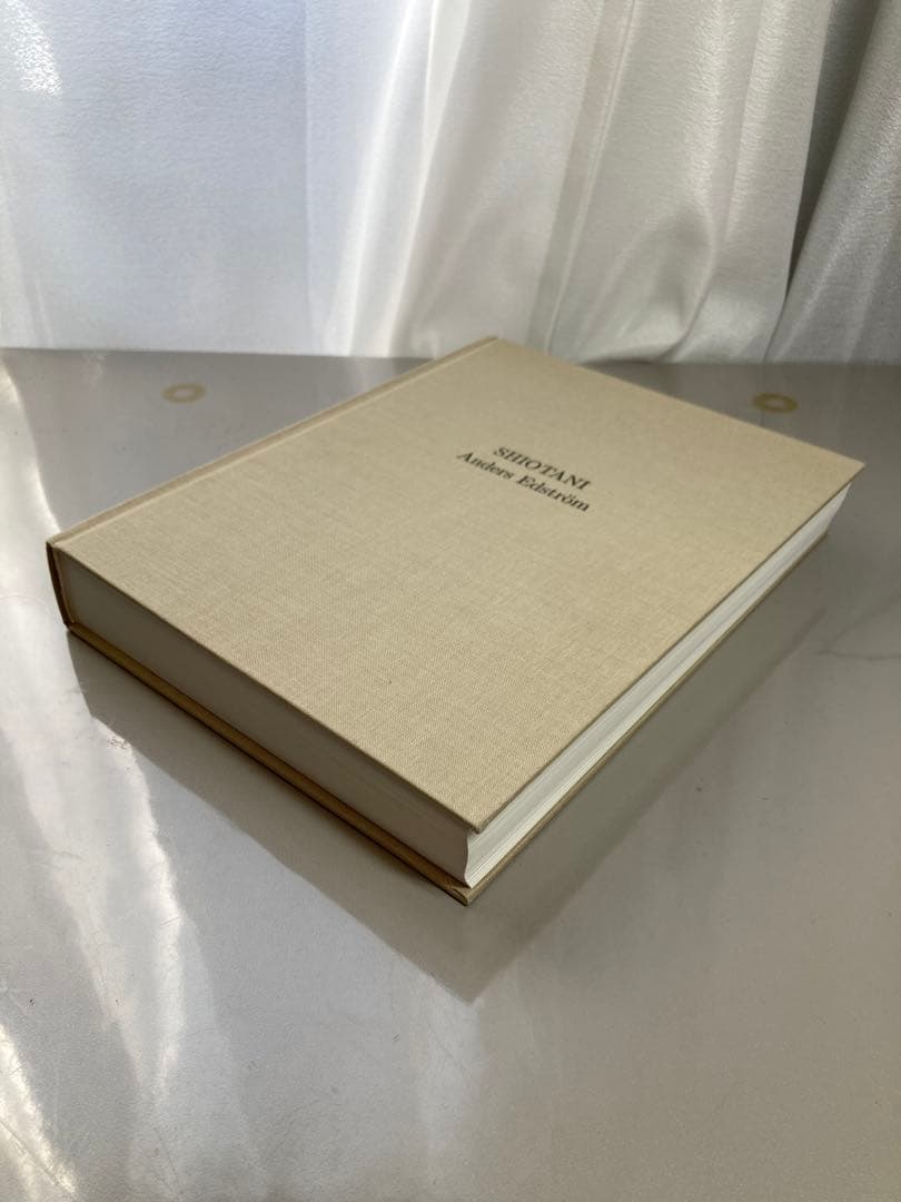 予約済　【サイン入】写真集: ANDERS EDSTROM: SHIOTANI