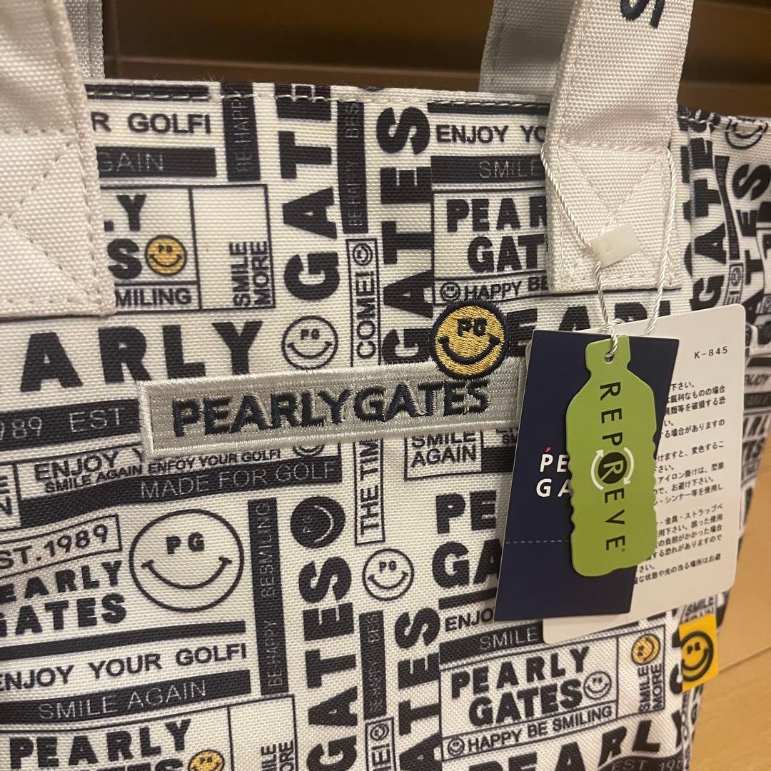 PEARLY GATES パーリーゲイツ カートバック スマイル 文字柄