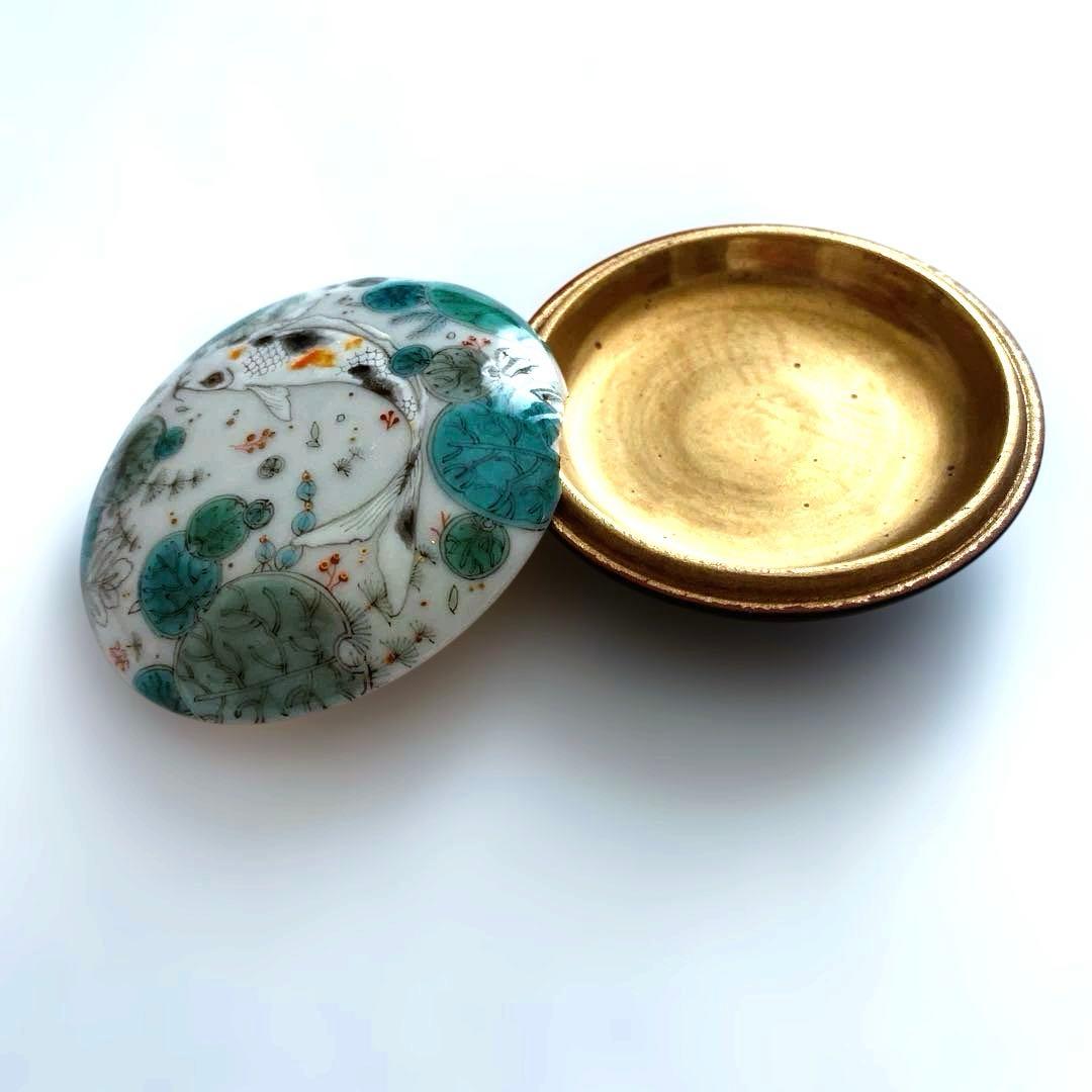 牟田 陽日　むた ようか　九谷焼　蓋物